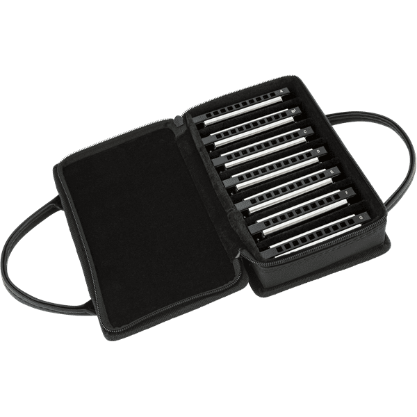 Fender Blues Deluxe Harmonicas - Set Of 7 With Case - Image 5