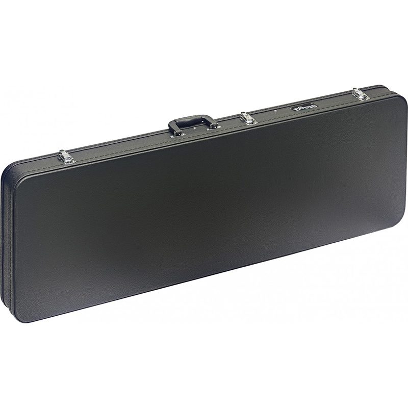 Stagg GCA-RE - Electric Guitar Square Hardcase - Black