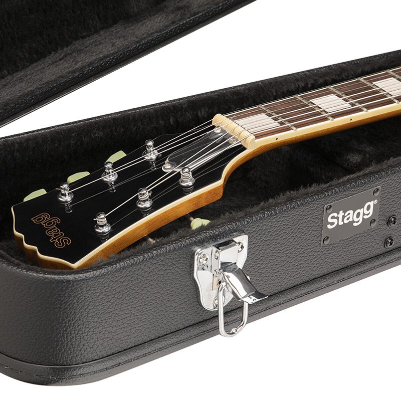 Stagg GCA-LP - Les Paul Hardcase - Black - Image 11