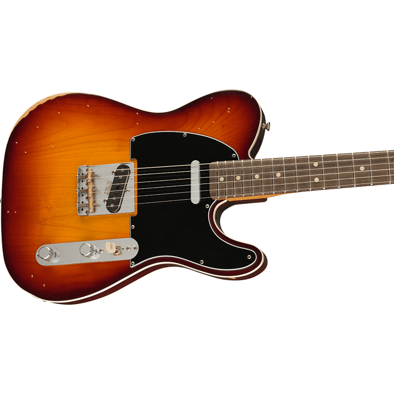 Fender Jason Isbell Custom Telecaster - RW - 3-Colour Chocolate Burst - Image 7