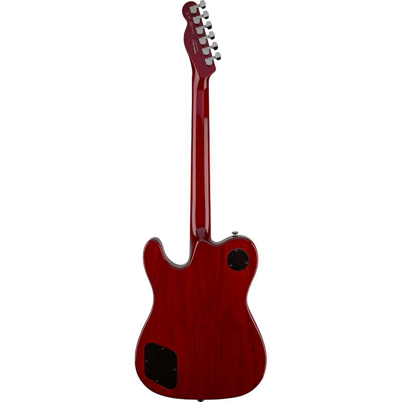 Fender Jim Adkins JA-90 Telecaster Thinline - Red Transparent - Image 7