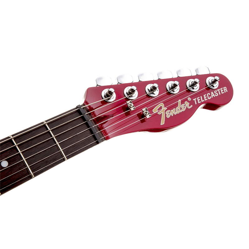 Fender Jim Adkins JA-90 Telecaster Thinline - Red Transparent - Image 2