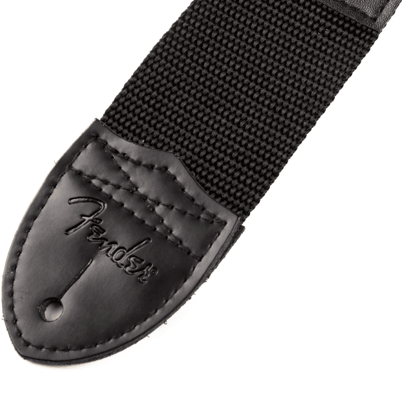 Fender Logo Guitar Strap - Red - Image 2