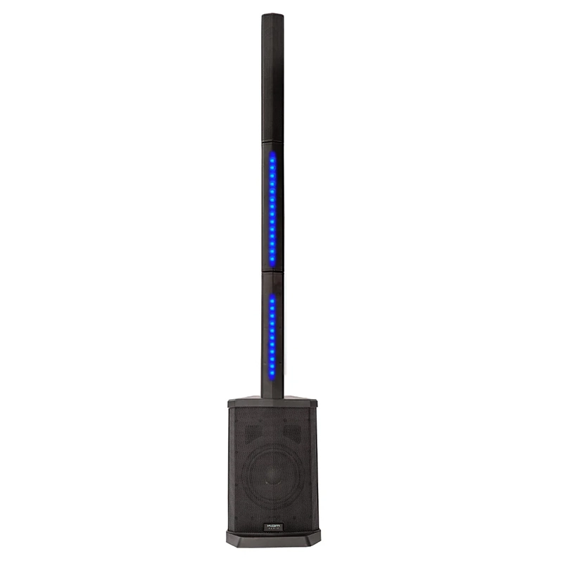 KAM KMPA600 - 240 watt Compact Tower PA System w/Lights
