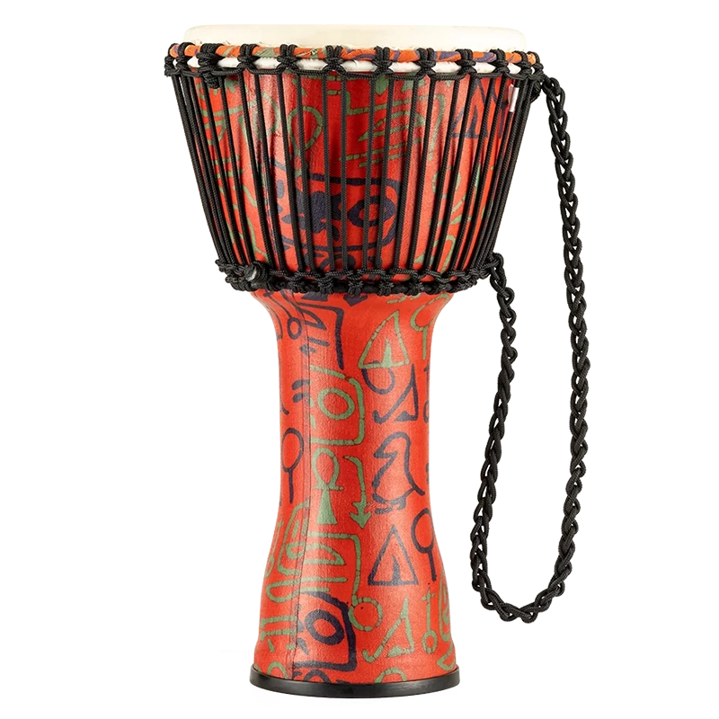 Meinl PADJ1-M-G 10" Synthetic Djembe - Pharos Script - Image 5