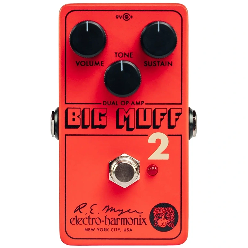 Electro Harmonix Big Muff Pi 2 - Dual Op-Amp Fuzz/Distortion