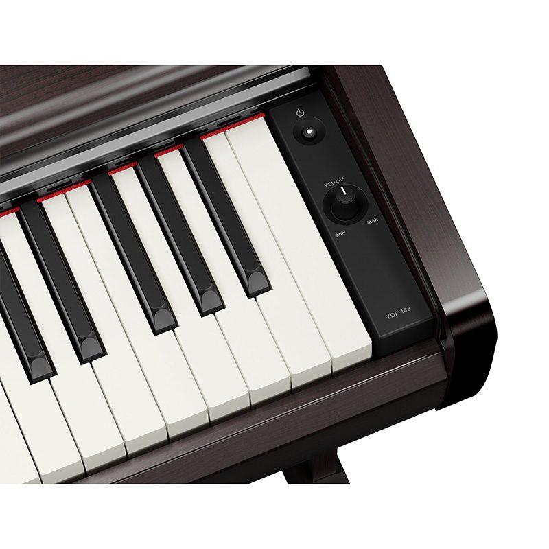 Yamaha Arius YDP-146R Digital Piano Home Set w/Bench + Headphones - Dark Rosewood - Image 6